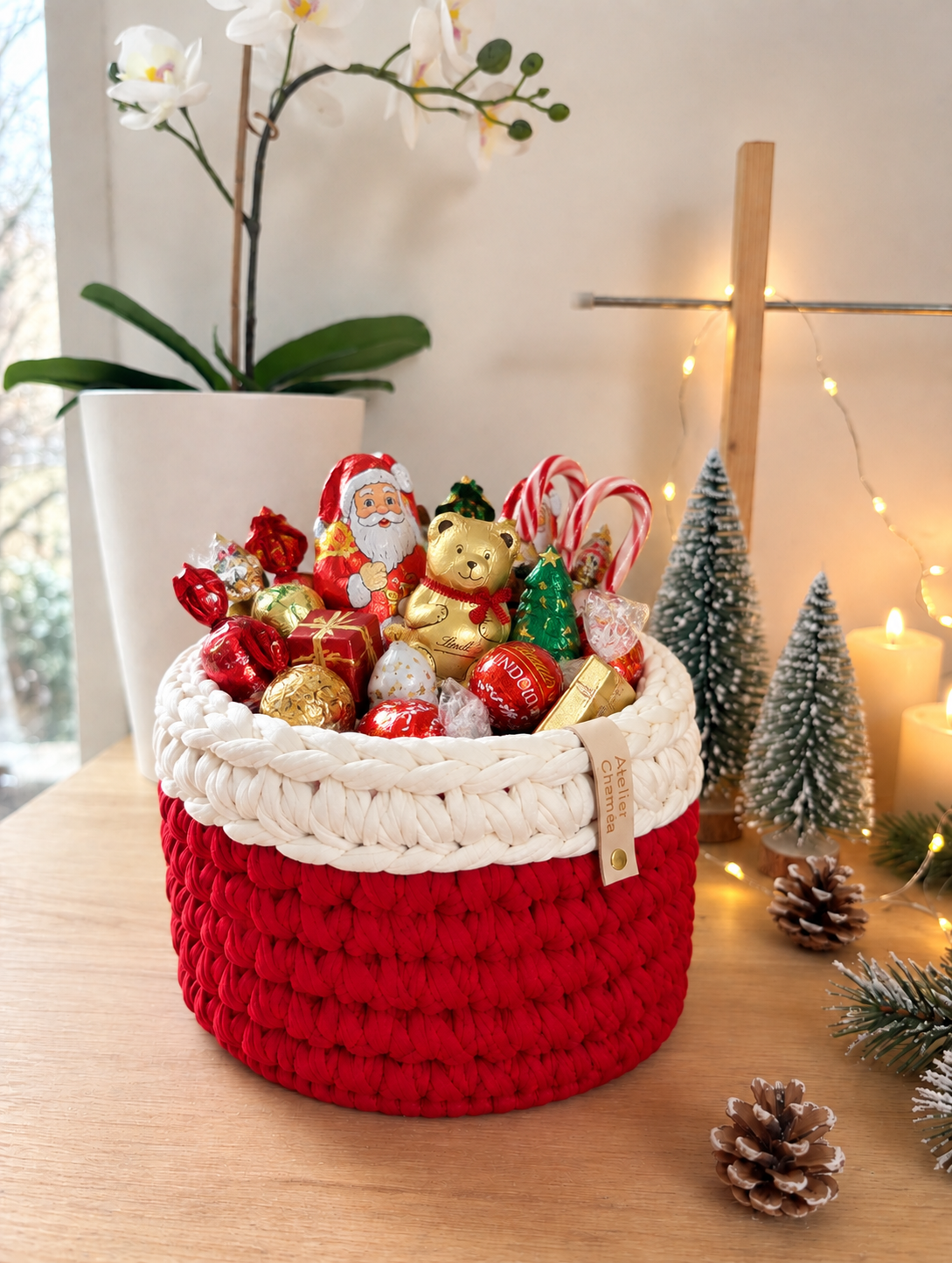 Panière CASITA "Père-Noël"