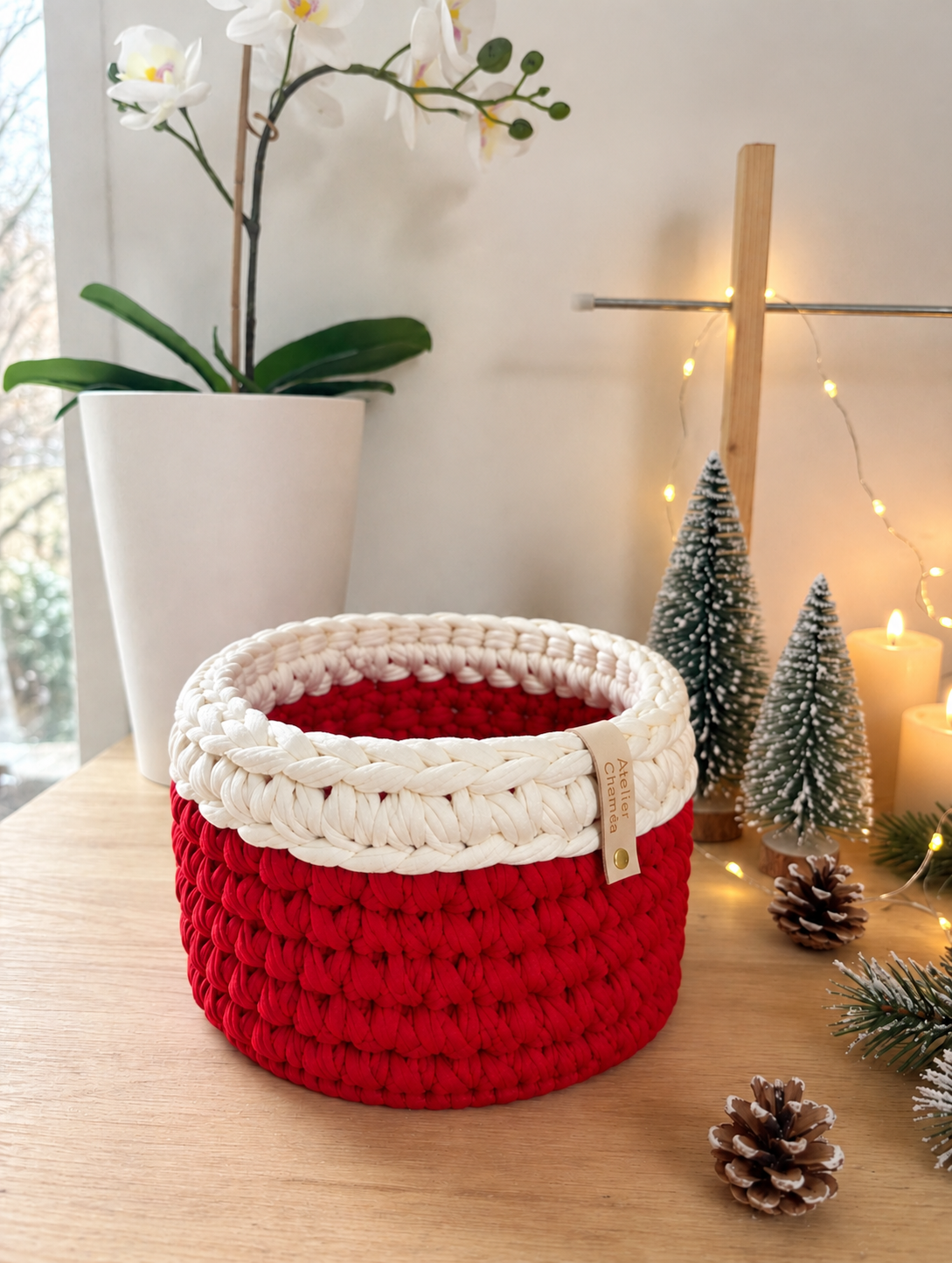 Panière CASITA "Père-Noël"