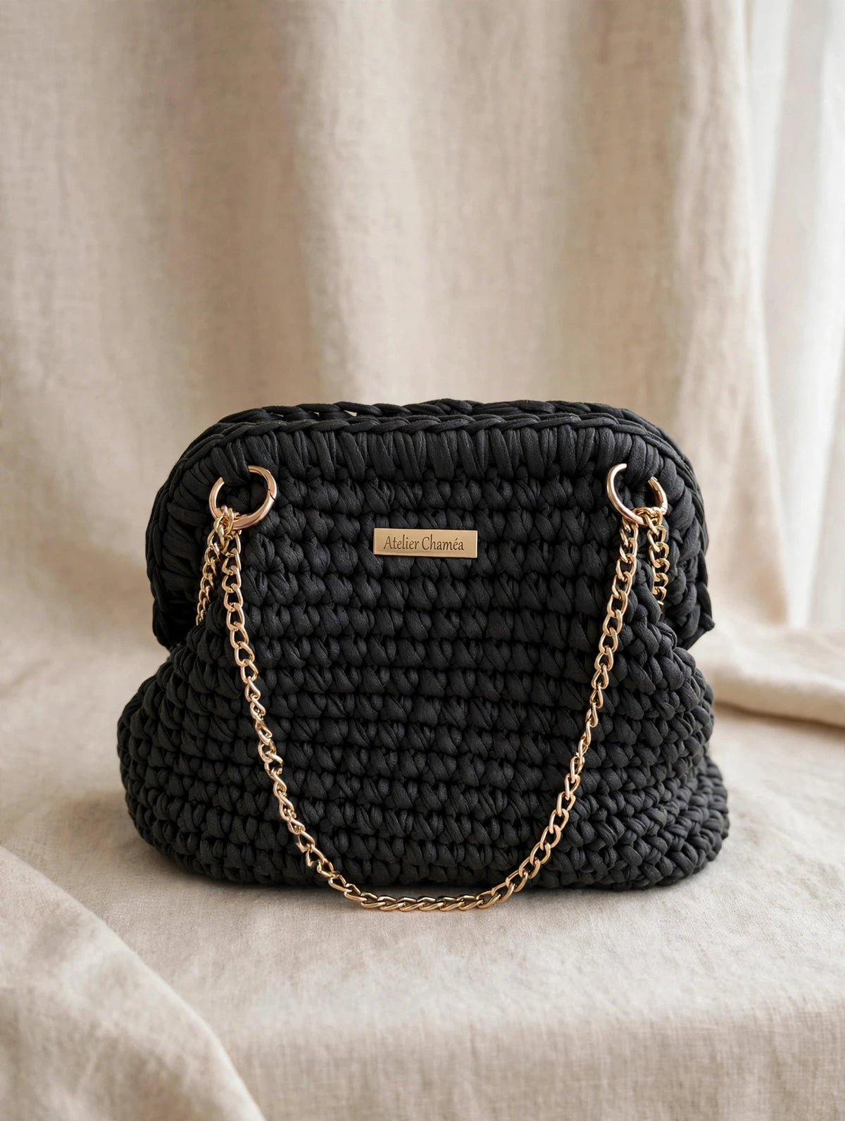 Sac KISSY - Prêt à expédier | Noir effet cuir